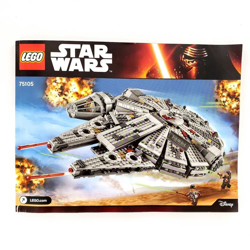 LEGO Star Wars: Millennium Falcon (75105) Incomplete w/ Instructions Manual